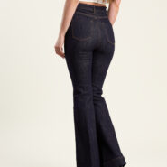 Dark Blue Flare Jeans – снимка 7