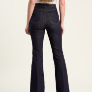 Dark Blue Flare Jeans – снимка 6