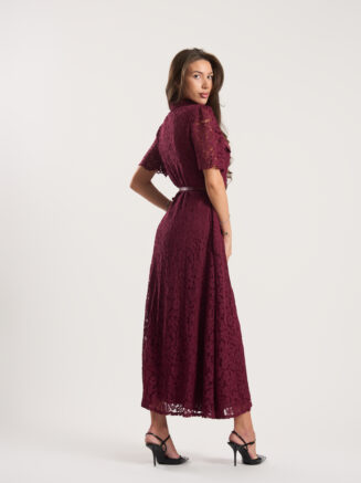 Дантелена макси рокля Victoria – снимка 2