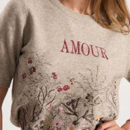 Фин плетен топ Amour – снимка 5