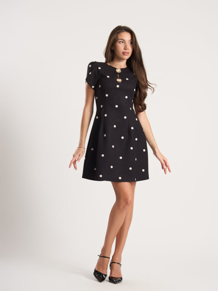 Рокля на точки Polka Dot Elegance – снимка 16