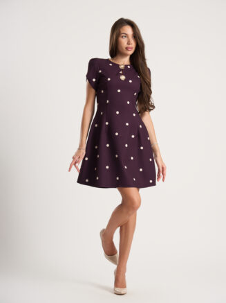 Рокля на точки Polka Dot Elegance