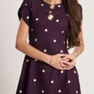 Рокля на точки Polka Dot Elegance – снимка 7