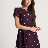 Рокля на точки Polka Dot Elegance – снимка 6