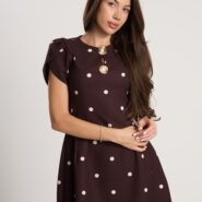Рокля на точки Polka Dot Elegance – снимка 15