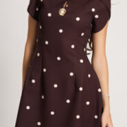 Рокля на точки Polka Dot Elegance – снимка 14