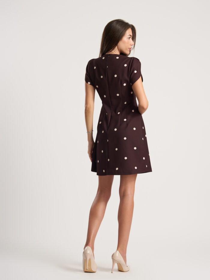 Рокля на точки Polka Dot Elegance – снимка 13