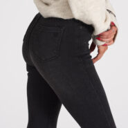 Дънки Skinny Fit черни – снимка 3
