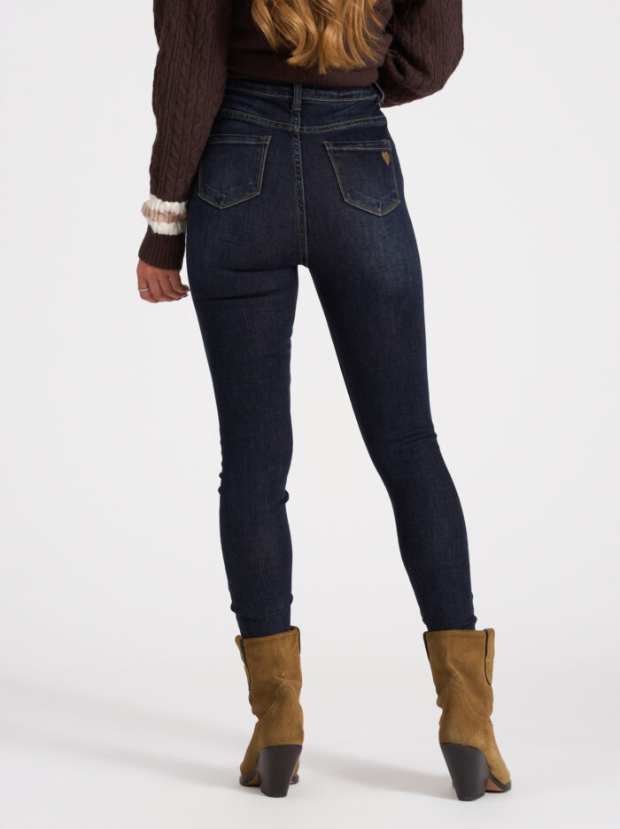 Дънки Skinny Fit тъмно сини – снимка 2