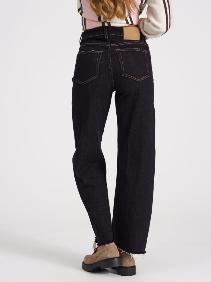 75D_6414 Дънки Sofia wide Leg индиго – снимка 2