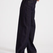 Дънки Raw Denim индиго – снимка 5