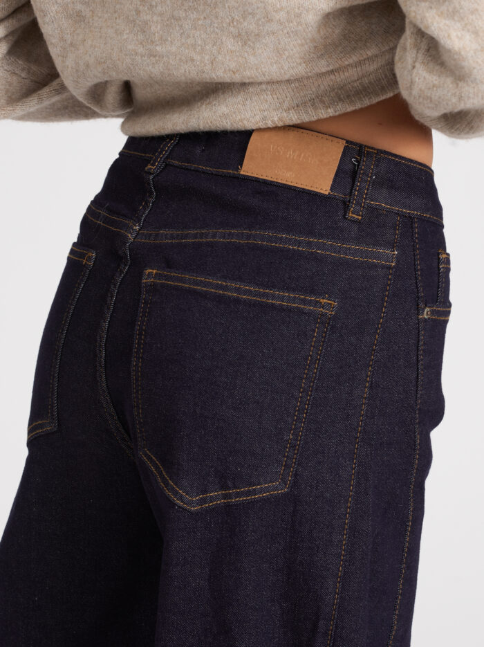 Дънки Raw Denim индиго – снимка 2