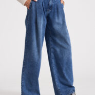 Дънки Monaco wide Leg с басти